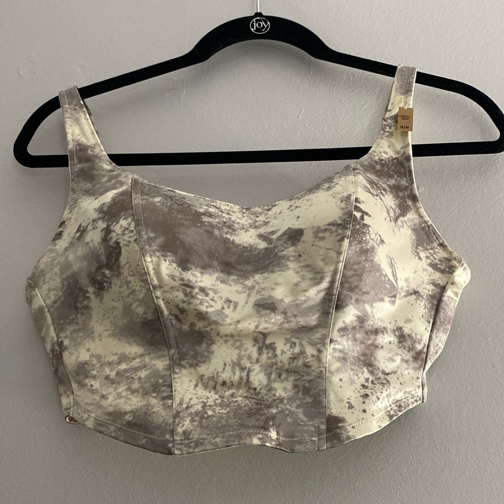 NWT PINK wireless bustier size M